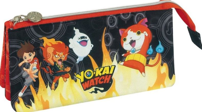 Portatodo triple Yo-Kai Watch. 8412782070089 Portatodo triple Yo-Kai Watch. 8412782070089