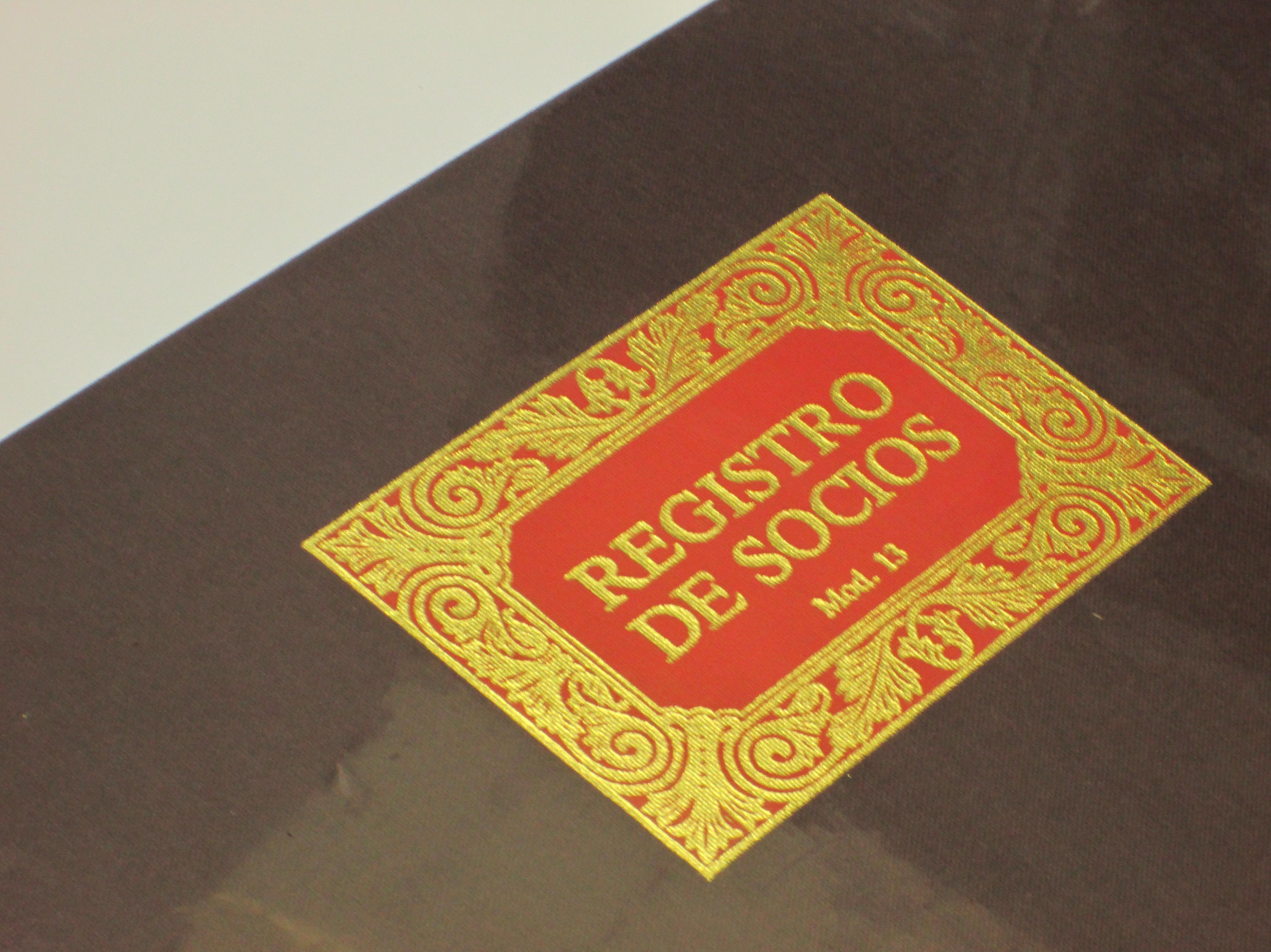 Registro de socios Registro de socios