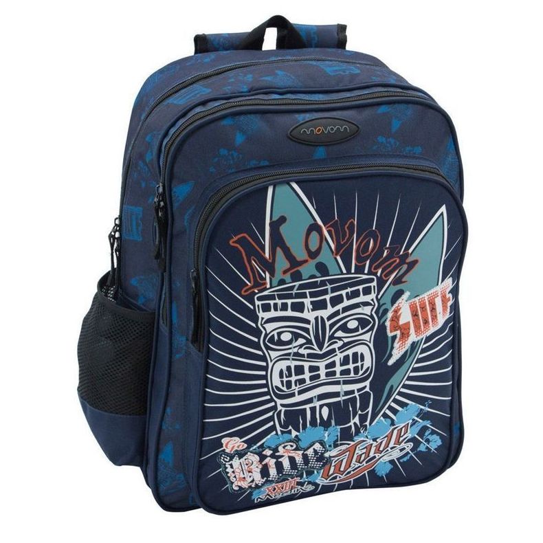 Mochila Polinesia azul Libreria Intomar Mochila Polinesia azul Libreria Intomar