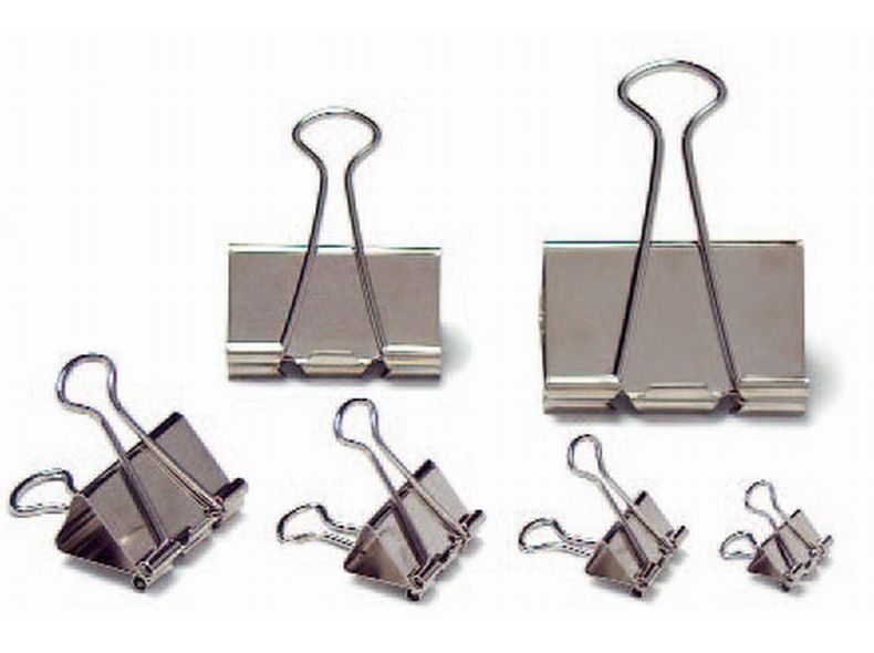 PINZAS ABATIBLES SUJETAPAPELES FOLDBACK PINZAS ABATIBLES SUJETAPAPELES FOLDBACK
