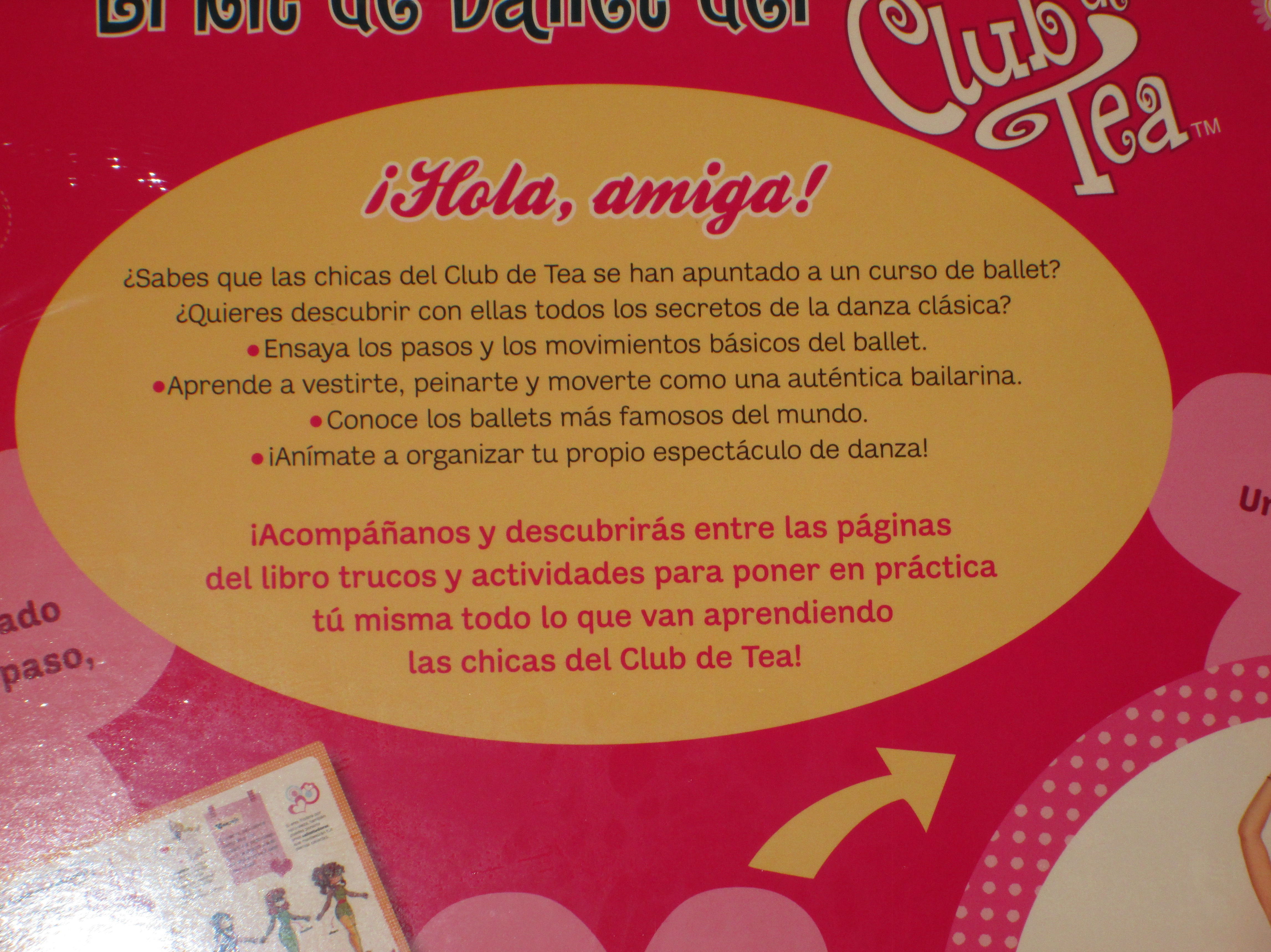 El kit de ballet del Club Tea: Librería-Papelería. Artículos de Librería Intomar El kit de ballet del Club Tea: Librería-Papelería. Artículos de Librería Intomar