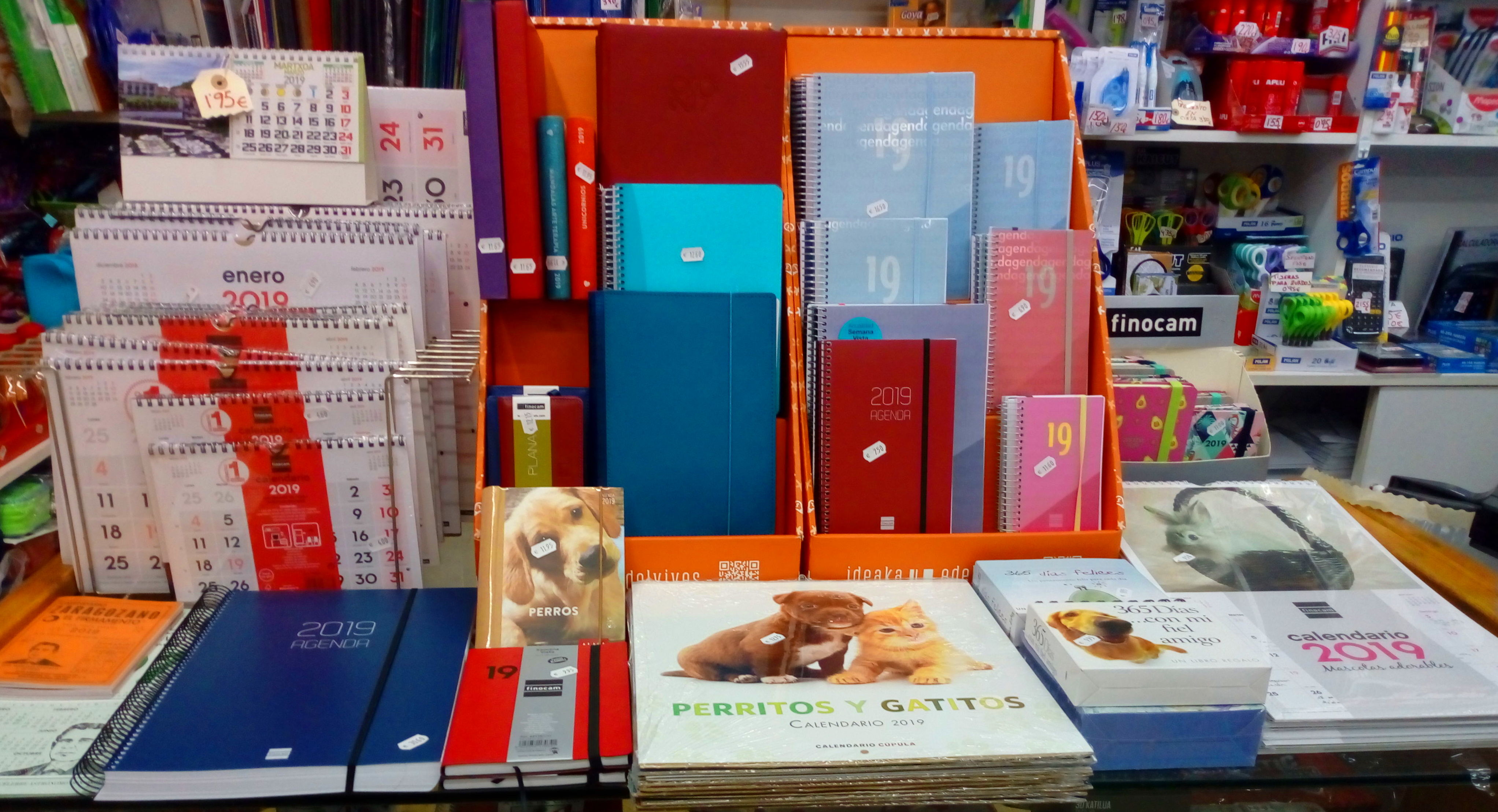 Agendas y calendarios 2019 Agendas y calendarios 2019