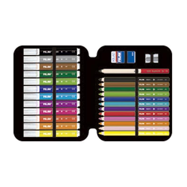 Estuche pinturas Penguins. MILÁN 081174PNG 8411574068952 Estuche pinturas Penguins. MILÁN 081174PNG 8411574068952