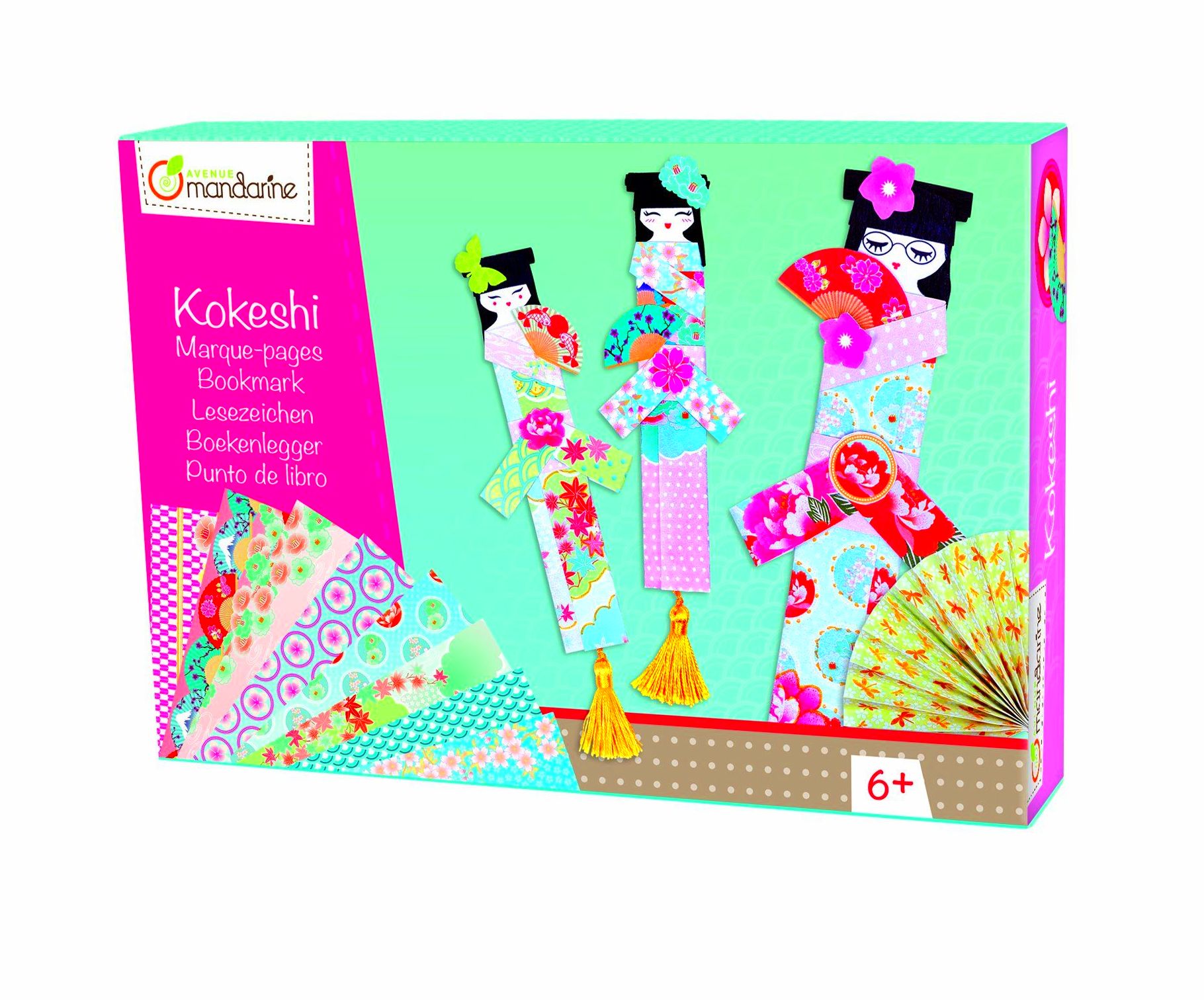 MARCA PÁGINAS KOKESHI . AVENUE MANDARIN MARCA PÁGINAS KOKESHI . AVENUE MANDARIN