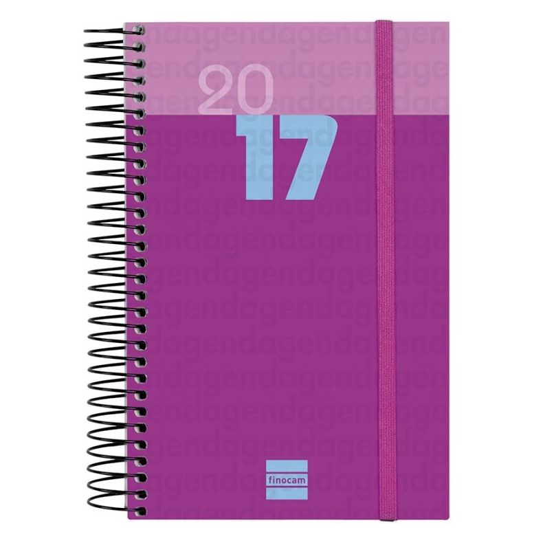 Agenda 2017. 118x181 mm. Día página Year. Finocam Agenda 2017. 118x181 mm. Día página Year. Finocam