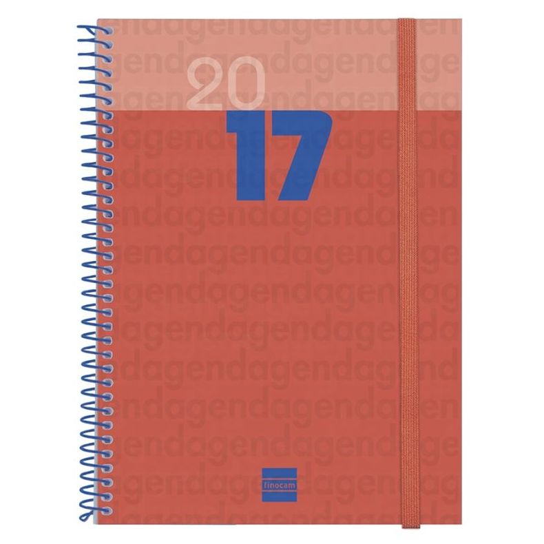 Agenda 155x215 mm 2017. Semana vista apaisada. Finocam Agenda 155x215 mm 2017. Semana vista apaisada. Finocam