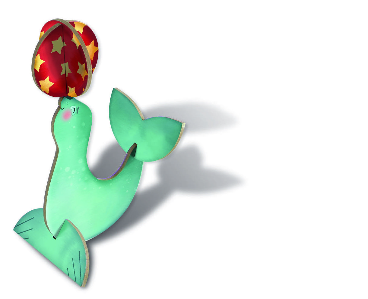 PUZZLES 3D CIRCUS. AVENUE MANDARIN. Personajes PUZZLES 3D CIRCUS. AVENUE MANDARIN. Personajes