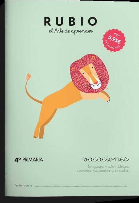 Vacaciones Rubio 4 Primaria. 9788415971641 Vacaciones Rubio 4 Primaria. 9788415971641