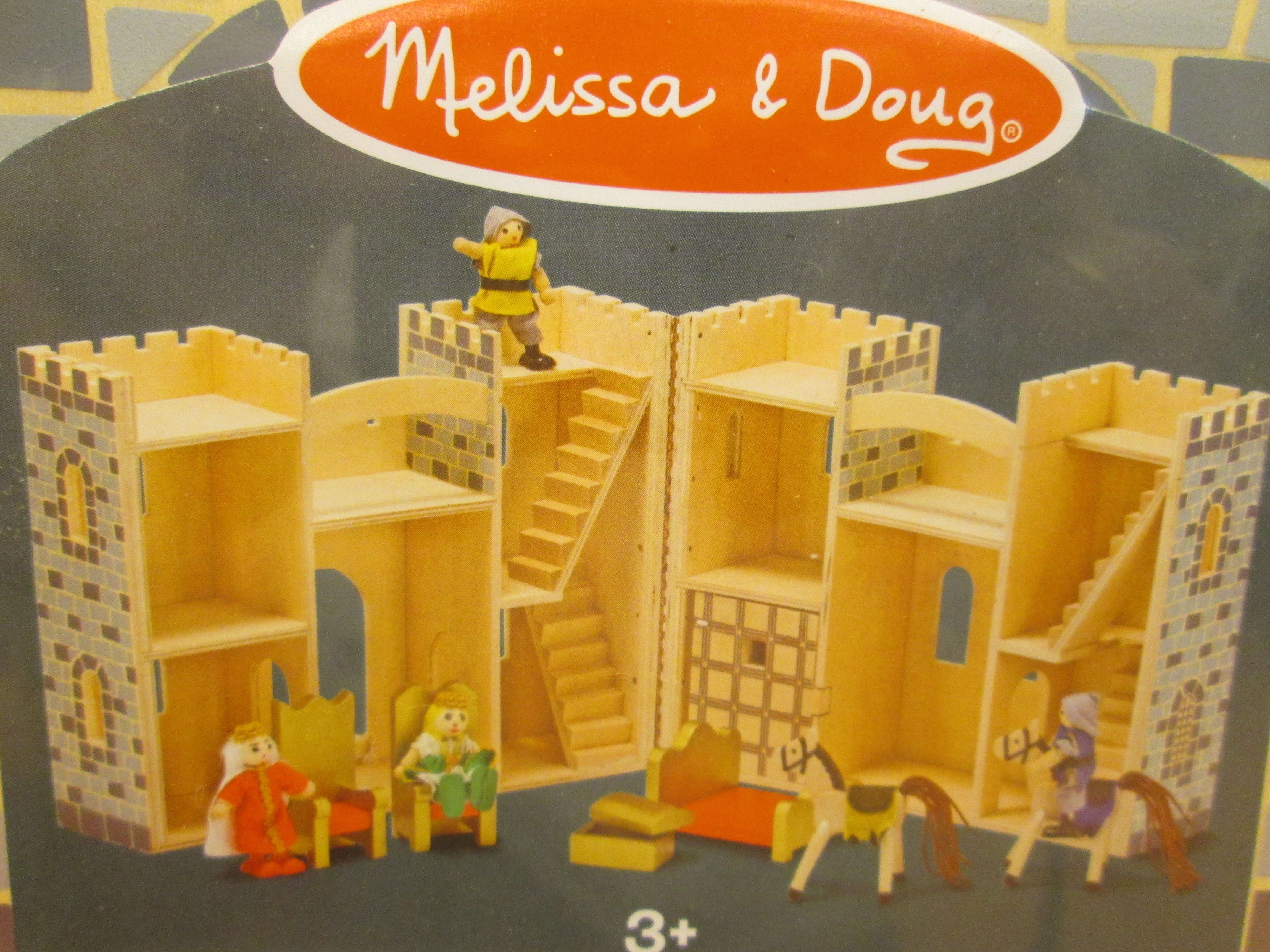 CASTILLO PLEGABLE Y PORTÁTIL. MELISSA & DOUG CASTILLO PLEGABLE Y PORTÁTIL. MELISSA & DOUG