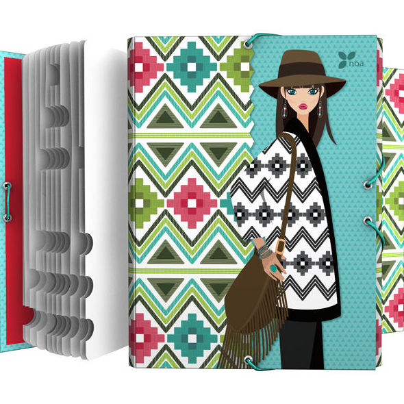 Carpeta clasificadora NOA SOMBRERO. GRAFOPLAST Carpeta clasificadora NOA SOMBRERO. GRAFOPLAST