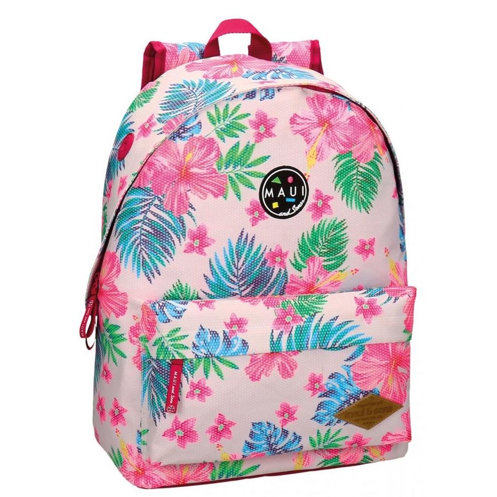 Mochila Maui Live Aloha 42Cms. Mochila Maui Live Aloha 42Cms.