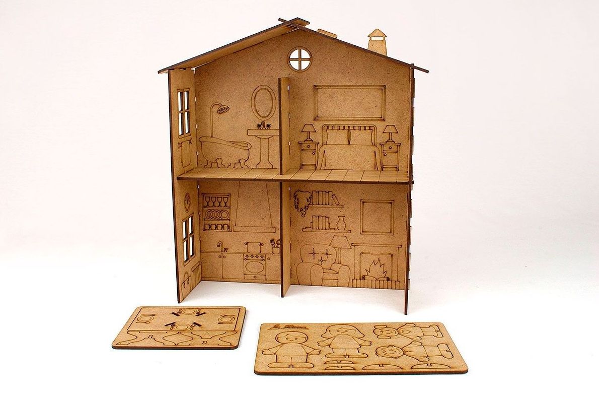 Juego de construcción en madera para jóvenes arquitectos Juego de construcción en madera para jóvenes arquitectos