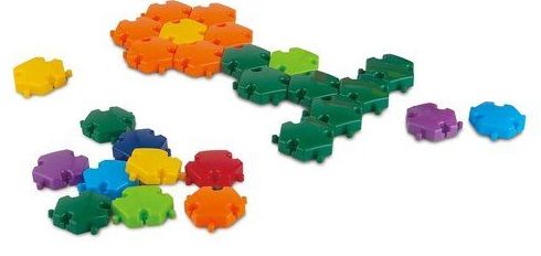 Mosaicos con fichas hexagonales Mosaicos con fichas hexagonales