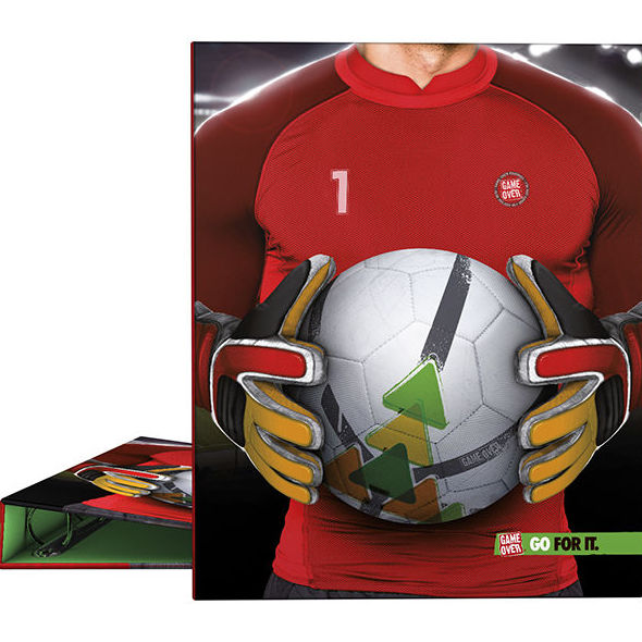 Carpeta 4 anillas GAME OVER.FUTBOL.GRAFOPLAST Carpeta 4 anillas GAME OVER.FUTBOL.GRAFOPLAST