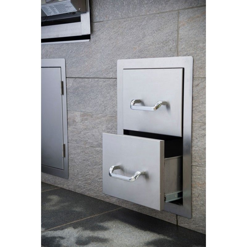 Set encastrable doble cajón inox: Productos de Mk Toldos Set encastrable doble cajón inox: Productos de Mk Toldos
