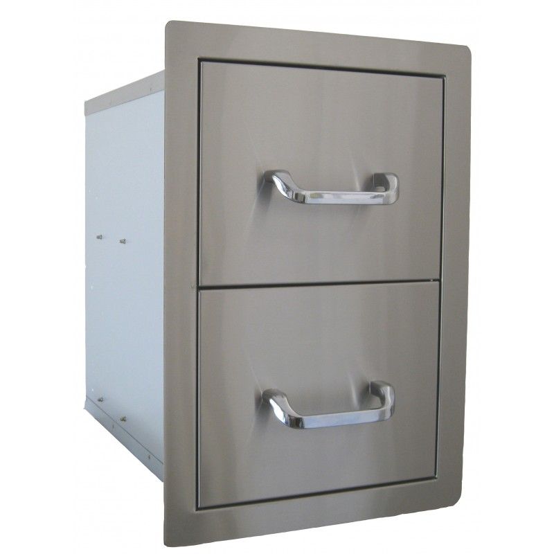 Set encastrable doble cajón inox: Productos de Mk Toldos Set encastrable doble cajón inox: Productos de Mk Toldos
