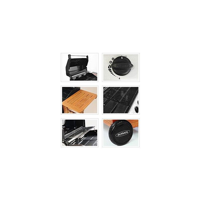 Barbacoa gas Outback Hunter Inox Plus: Productos y servicios de Mk Toldos Barbacoa gas Outback Hunter Inox Plus: Productos y servicios de Mk Toldos