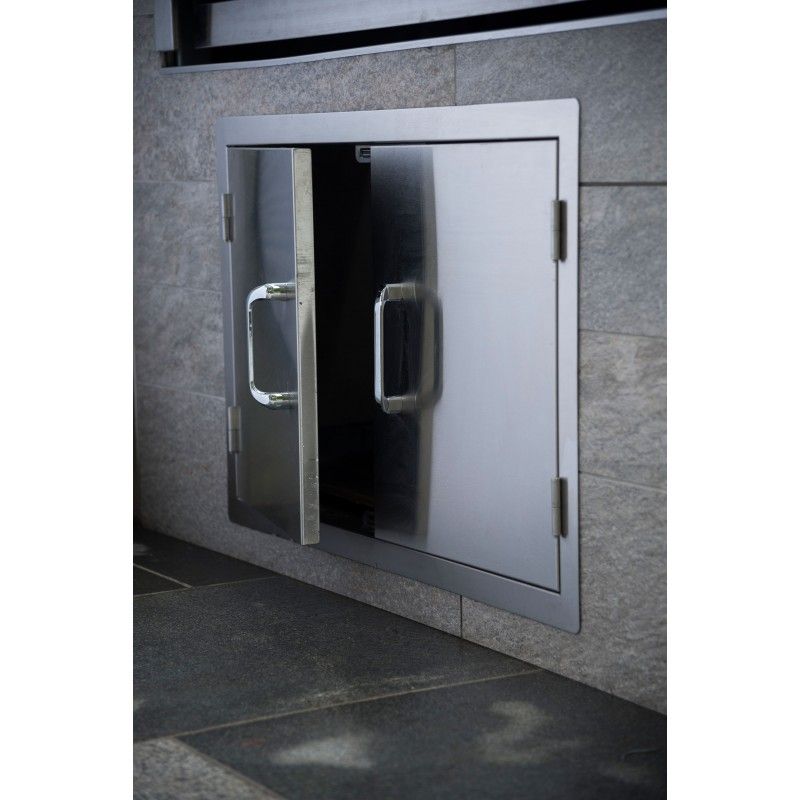 Set encastrable doble puerta inox: Productos de Mk Toldos Set encastrable doble puerta inox: Productos de Mk Toldos