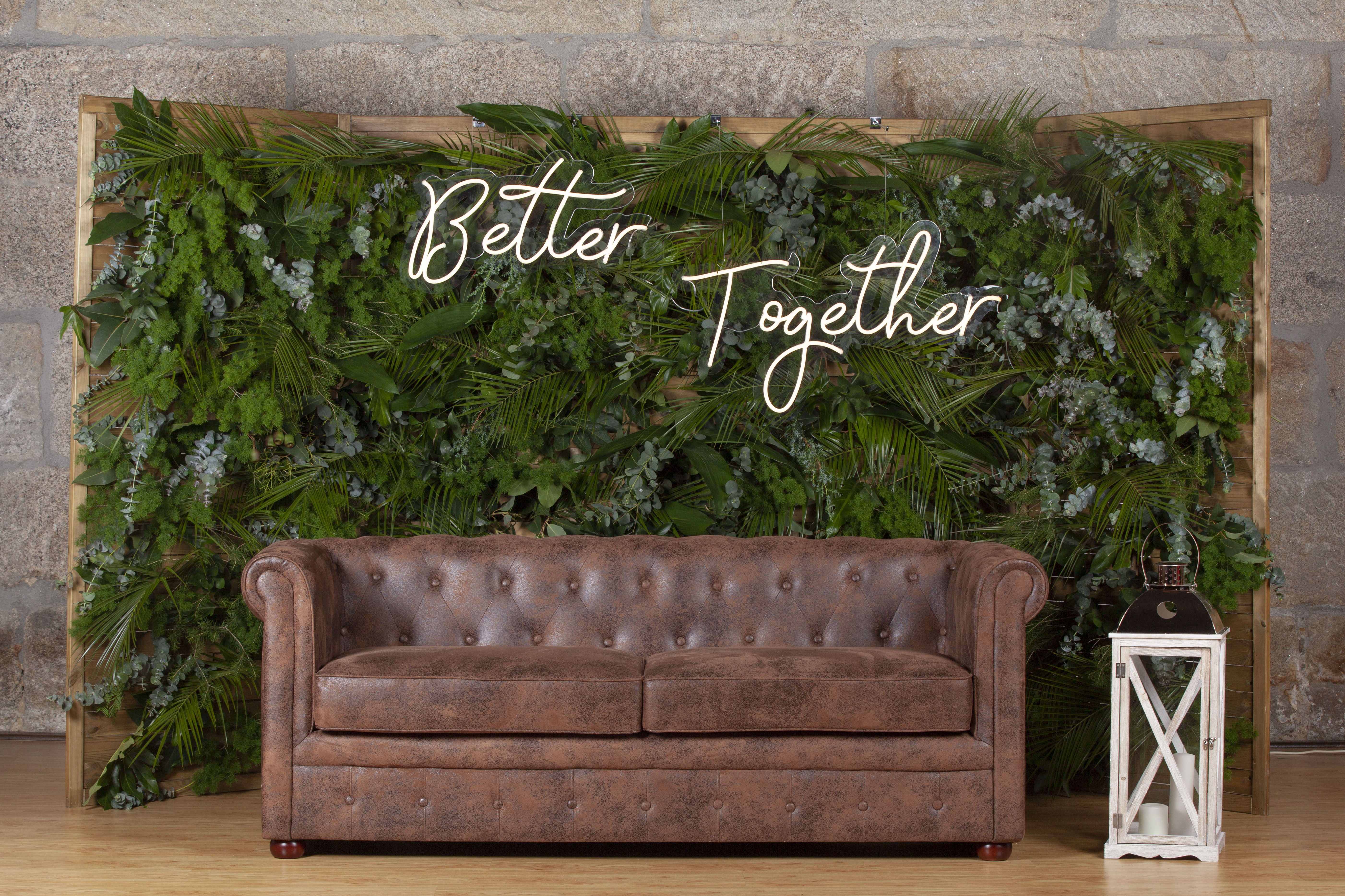 Neón Better Together: Decoración de eventos de DeMadera Chic Neón Better Together: Decoración de eventos de DeMadera Chic