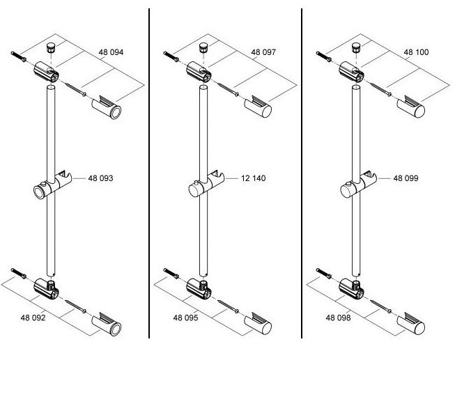 Barra de ducha EUPHORIA GROHE Barra de ducha EUPHORIA GROHE