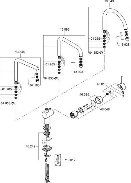 Monomando cocina MINTA GROHE Monomando cocina MINTA GROHE