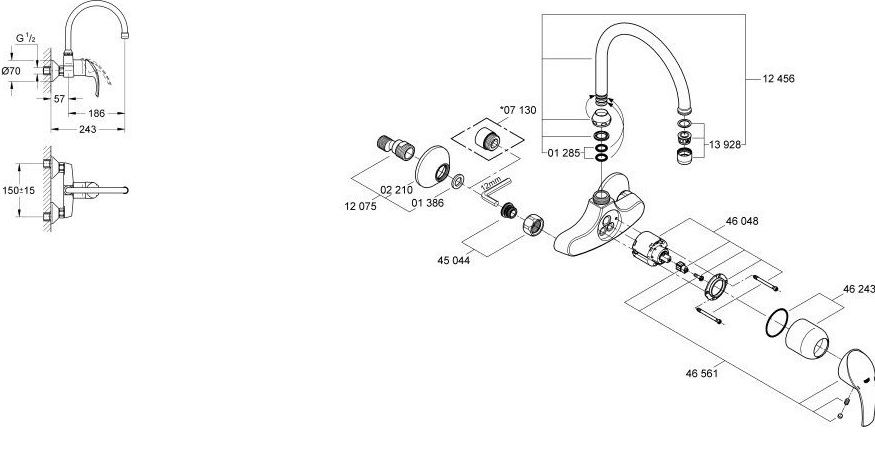 Monomando cocina EUROSMART GROHE Monomando cocina EUROSMART GROHE