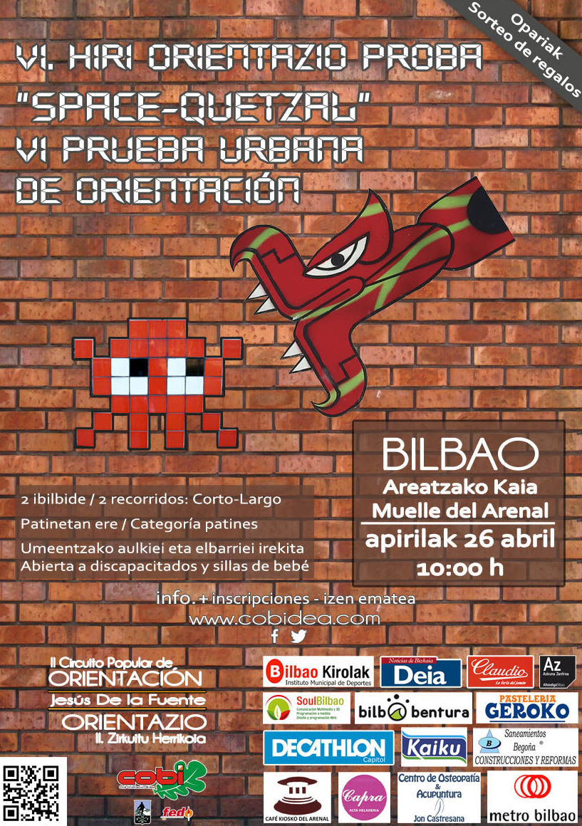 RESULTADOS: VI Prueba Urbana de Orientación de Bilbao, octava prueba del II Circuito Popular - COBI }}