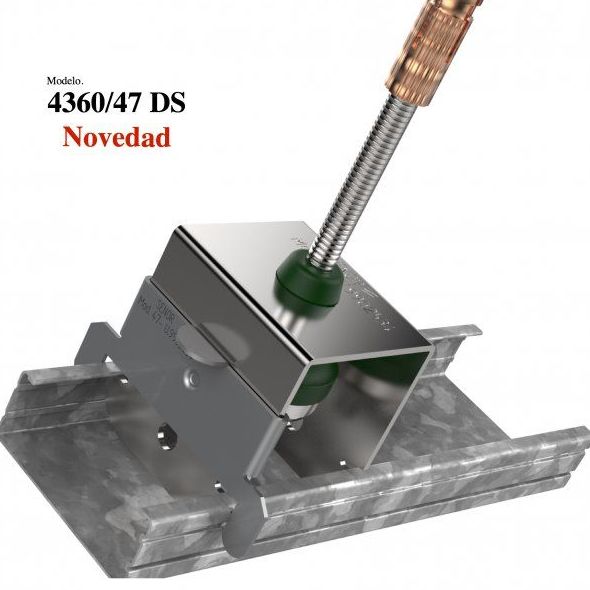 Aislador acústico Techo Mod.4360: Materiales - Distribuciones de AISLAMIENTOS LORSAN Aislador acústico Techo Mod.4360: Materiales - Distribuciones de AISLAMIENTOS LORSAN