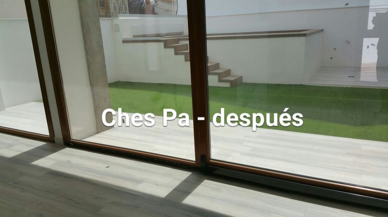 Proyecto Ches Pa en patio interior en vivienda particular en Valencia
