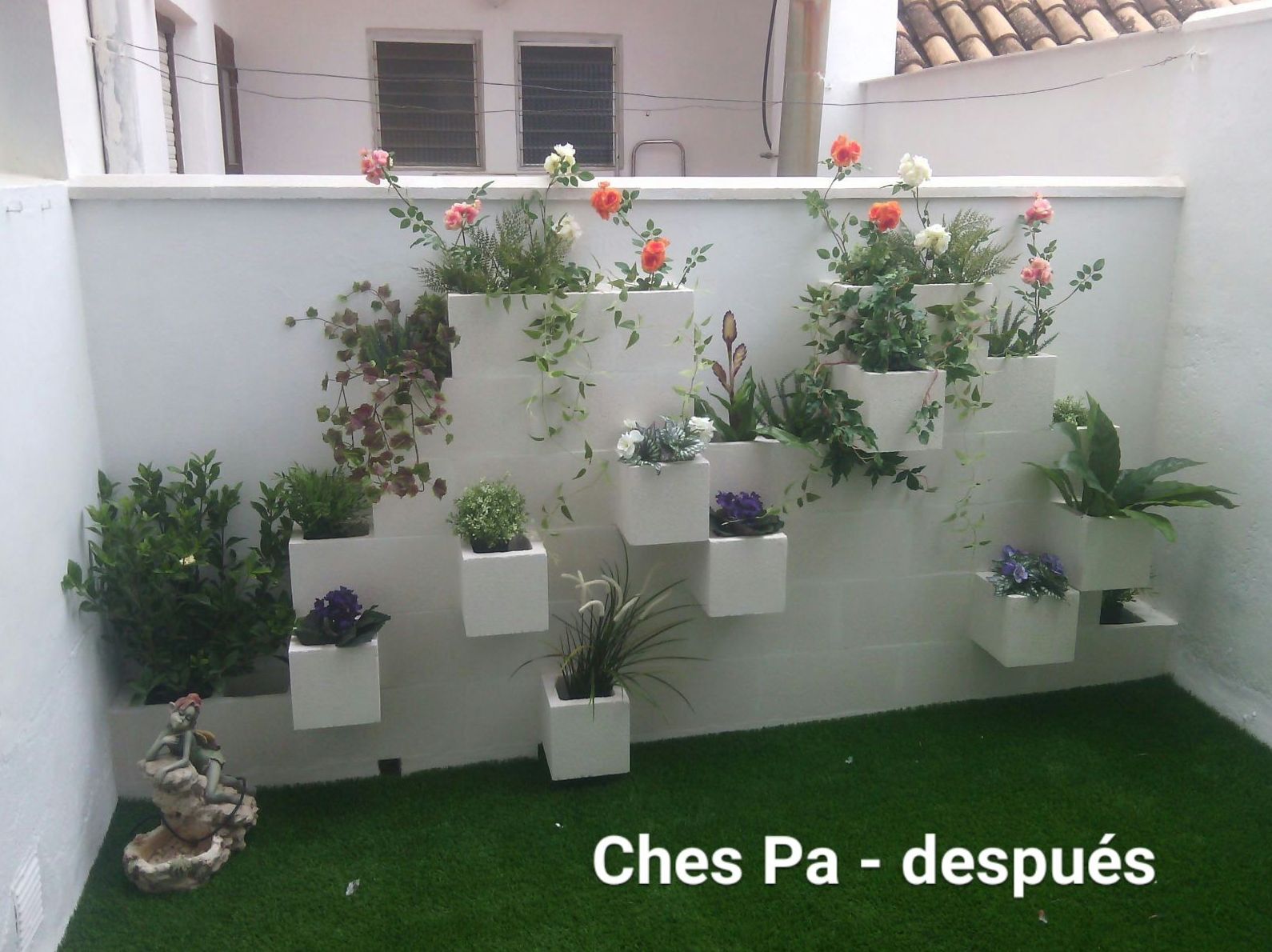 Proyecto en patio interior