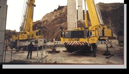 Obra pública: Servicios de Grúas y Transportes Curt Obra pública: Servicios de Grúas y Transportes Curt