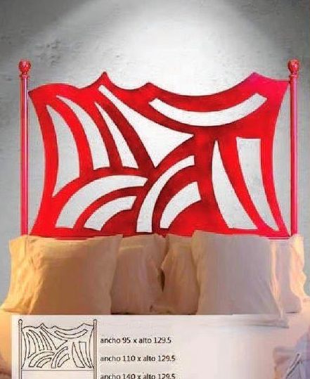 Cabecero Pontevedra: Catálogo de muebles de forja de Forja Manuel Jiménez Cabecero Pontevedra: Catálogo de muebles de forja de Forja Manuel Jiménez