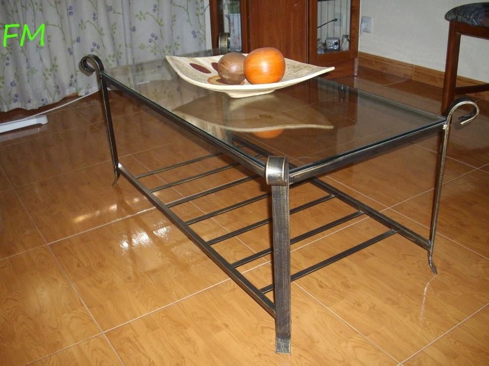 Mesa de centro de salita: Catálogo de muebles de forja de Forja Manuel Jiménez Mesa de centro de salita: Catálogo de muebles de forja de Forja Manuel Jiménez