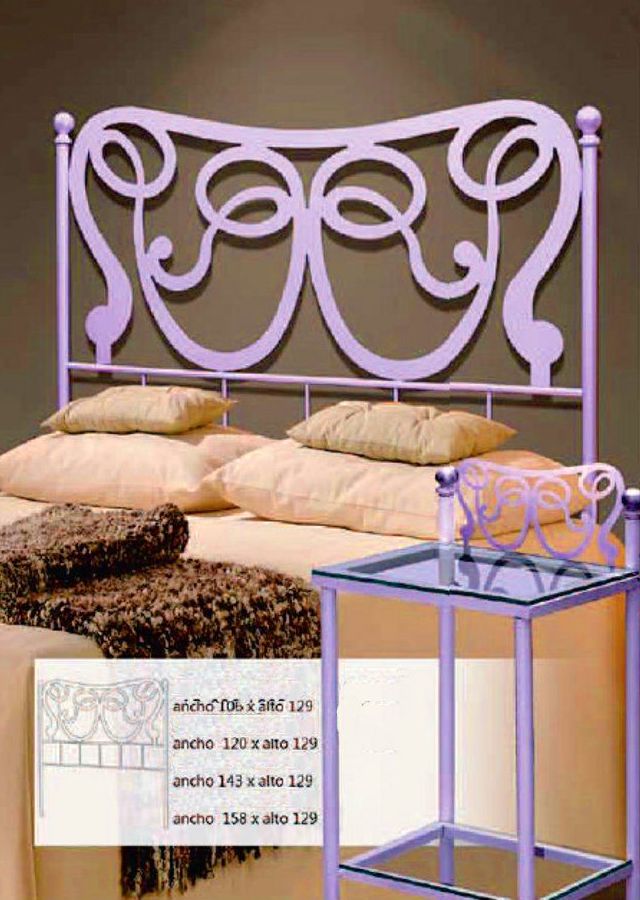 Cabecero Caceres: Catálogo de muebles de forja de Forja Manuel Jiménez Cabecero Caceres: Catálogo de muebles de forja de Forja Manuel Jiménez