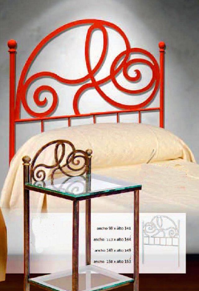 Cabecero Merida: Catálogo de muebles de forja de Forja Manuel Jiménez Cabecero Merida: Catálogo de muebles de forja de Forja Manuel Jiménez