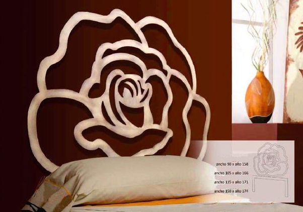 Cabecero Rosa-Africa: Catálogo de muebles de forja de Forja Manuel Jiménez Cabecero Rosa-Africa: Catálogo de muebles de forja de Forja Manuel Jiménez