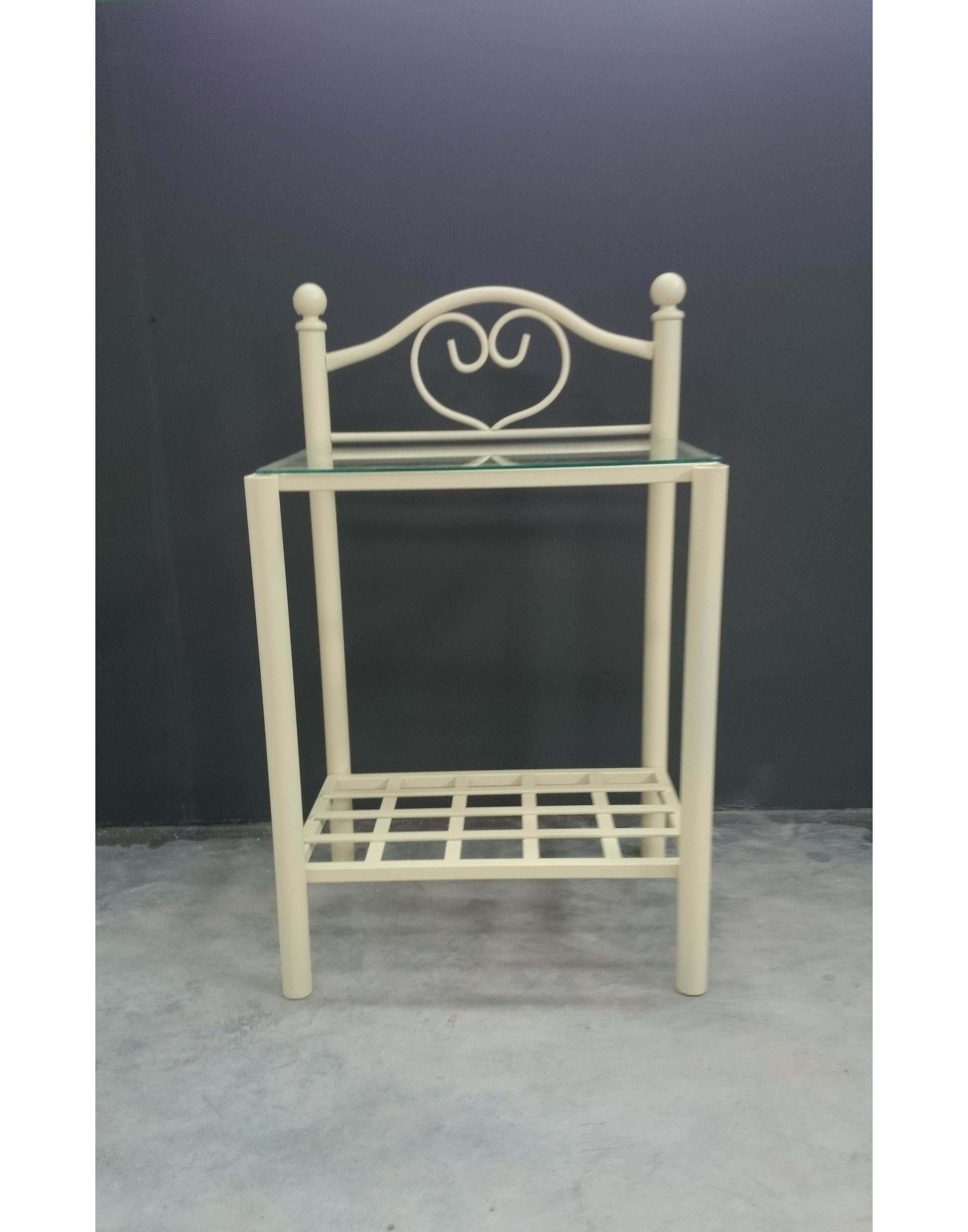Mesita Corazón: Catálogo de muebles de forja de Forja Manuel Jiménez Mesita Corazón: Catálogo de muebles de forja de Forja Manuel Jiménez