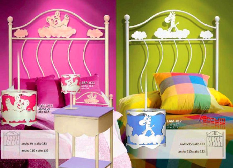 Cabeceros Juvenil Nube: Catálogo de muebles de forja de Forja Manuel Jiménez Cabeceros Juvenil Nube: Catálogo de muebles de forja de Forja Manuel Jiménez