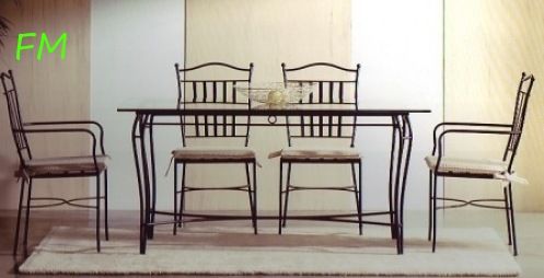 Mesa, silla y sillón Tokio: Catálogo de muebles de forja de Forja Manuel Jiménez Mesa, silla y sillón Tokio: Catálogo de muebles de forja de Forja Manuel Jiménez