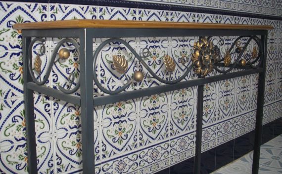 Mesa Margarita: Catálogo de muebles de forja de Forja Manuel Jiménez Mesa Margarita: Catálogo de muebles de forja de Forja Manuel Jiménez