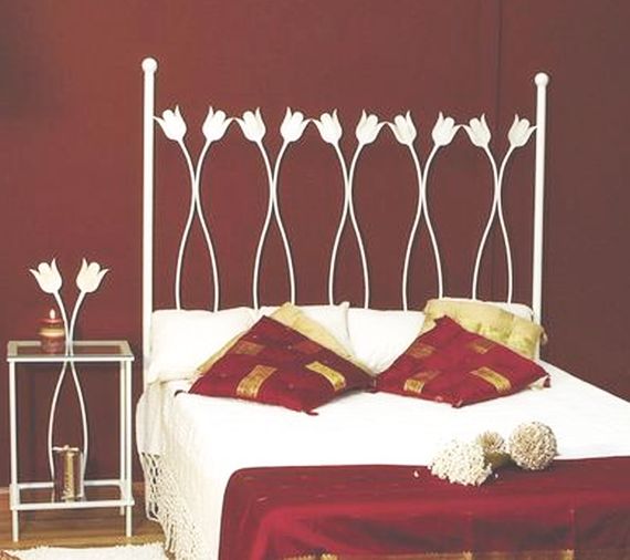 Cabecero Tulipán: Catálogo de muebles de forja de Forja Manuel Jiménez Cabecero Tulipán: Catálogo de muebles de forja de Forja Manuel Jiménez