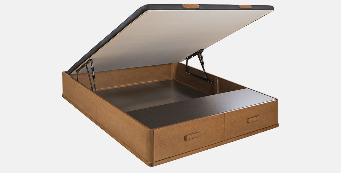 Canape Madera Mixto Con Cajones ASPOL: Colchones Y ...... de Colchonería Moderna Canape Madera Mixto Con Cajones ASPOL: Colchones Y ...... de Colchonería Moderna