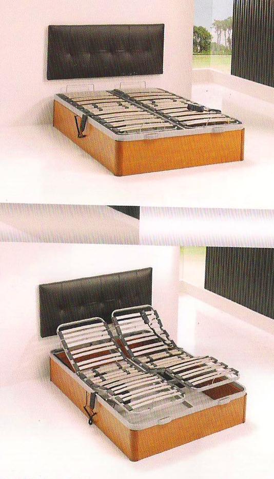 Canape Madera Con Somier Articulado: Colchones Y ...... de Colchonería Moderna Canape Madera Con Somier Articulado: Colchones Y ...... de Colchonería Moderna