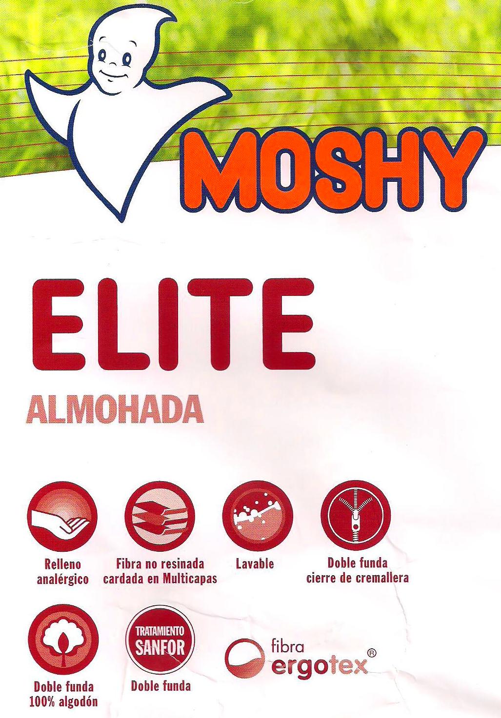 Moshy Almohada Elite:  de Colchonería Moderna
