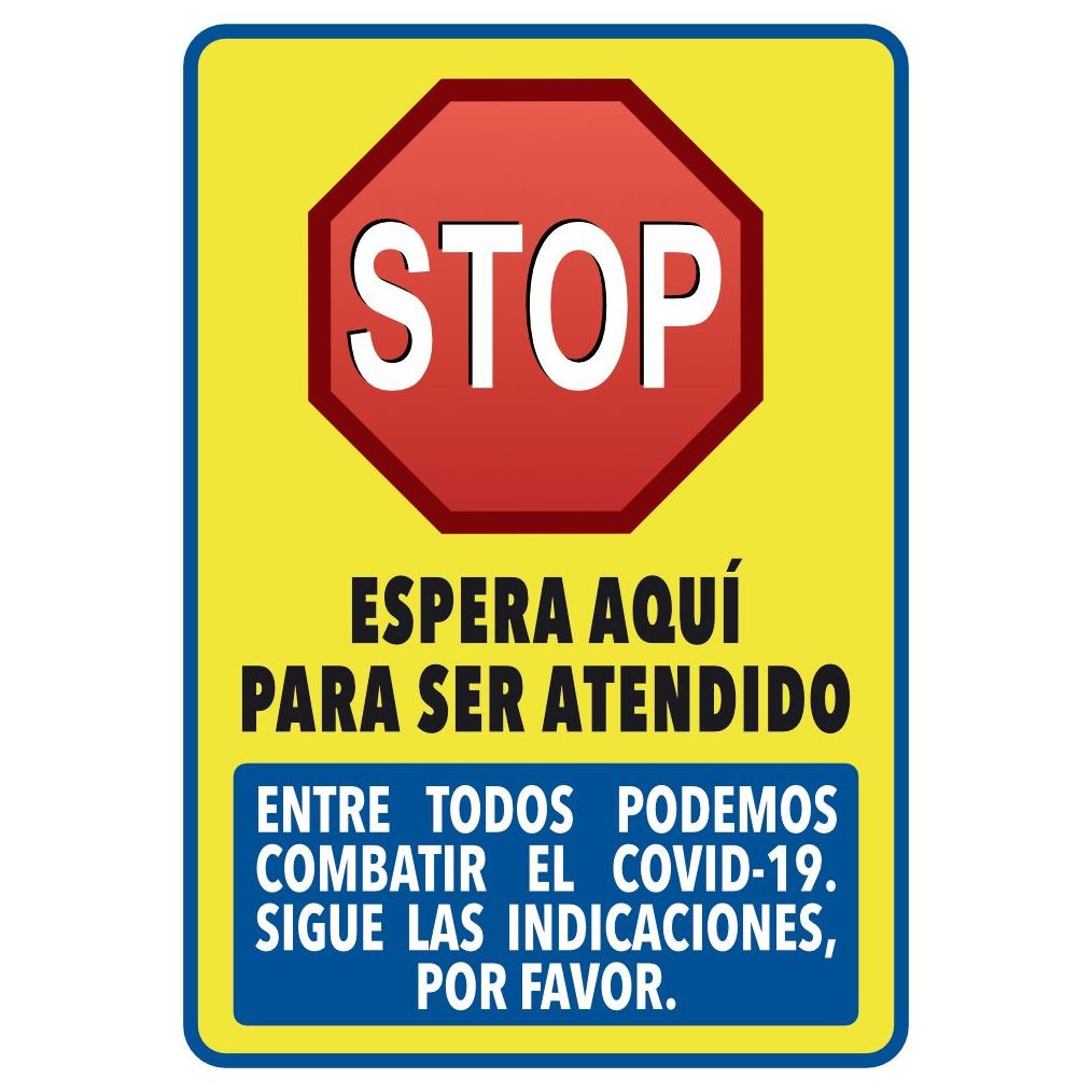 Pancarta "Stop" 31x44cm: Productos y servicios de Prieto Larrey Pancarta "Stop" 31x44cm: Productos y servicios de Prieto Larrey