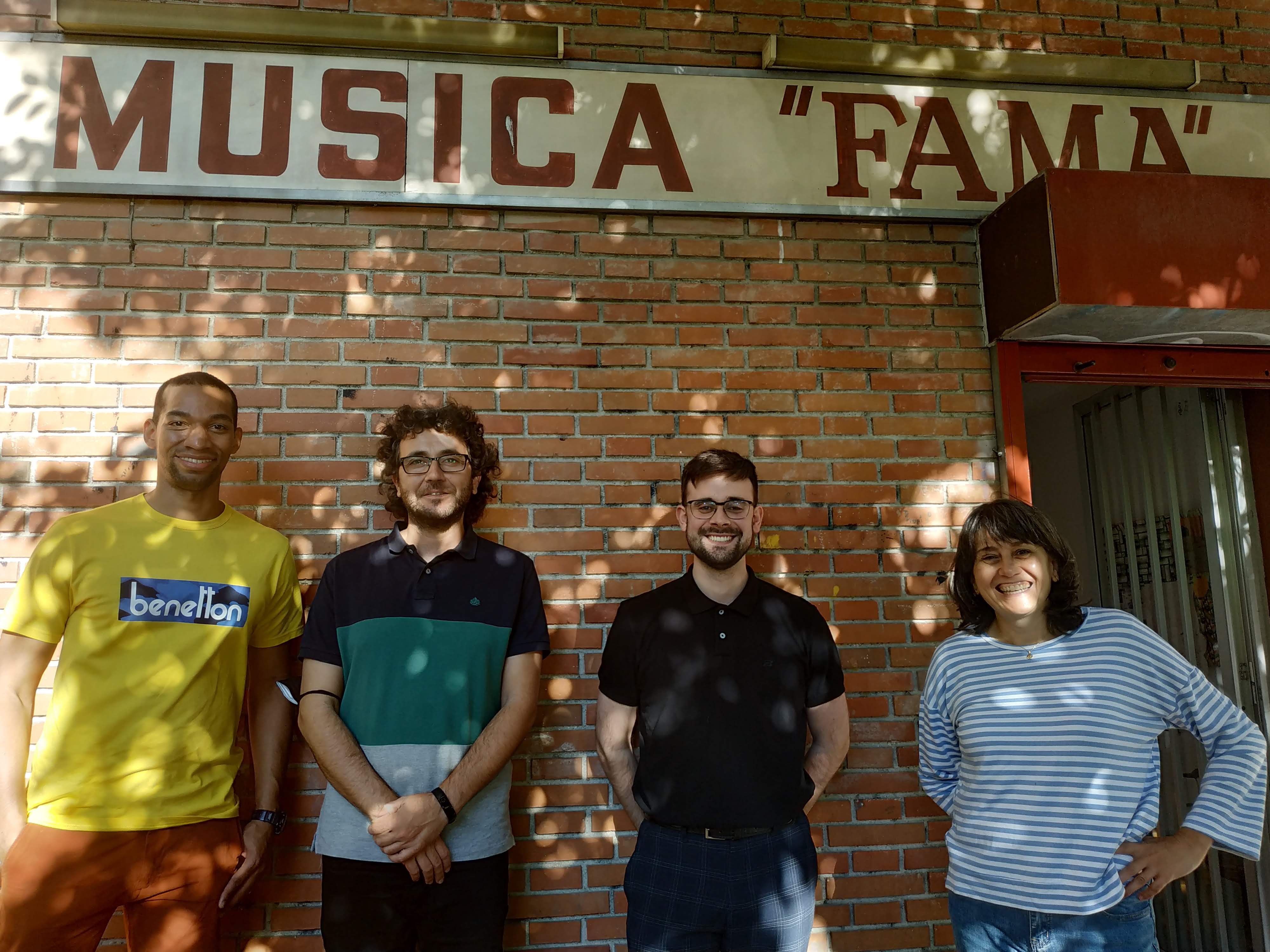 Profes de los miércoles: Míchel, David, Álex y Ana Profes de los miércoles: Míchel, David, Álex y Ana