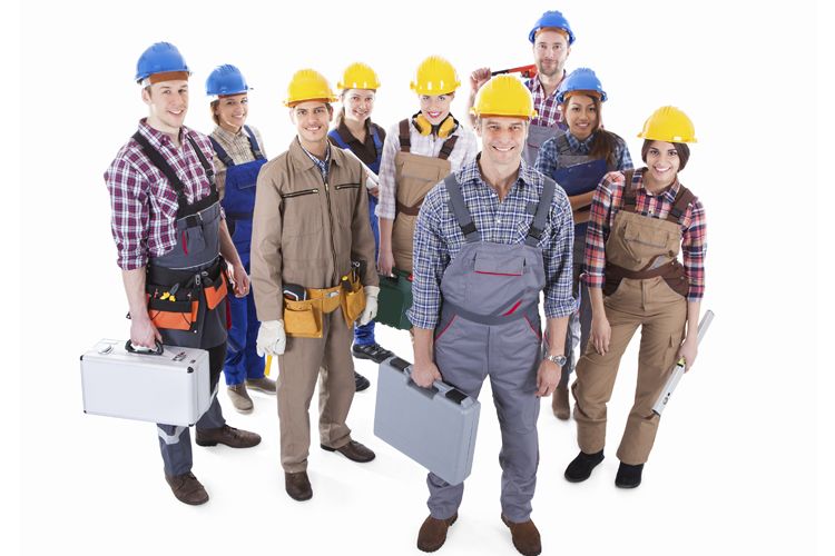 Profesionales en el sector de la construcción