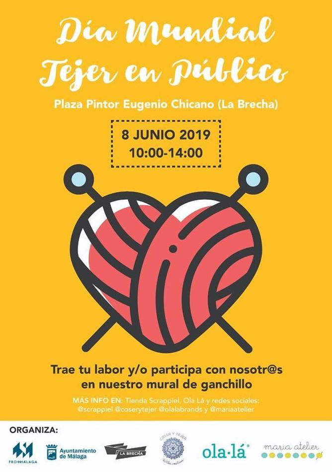 Cita en la Plaza con motivo del Día Mundial Tejer en Público Cita en la Plaza con motivo del Día Mundial Tejer en Público