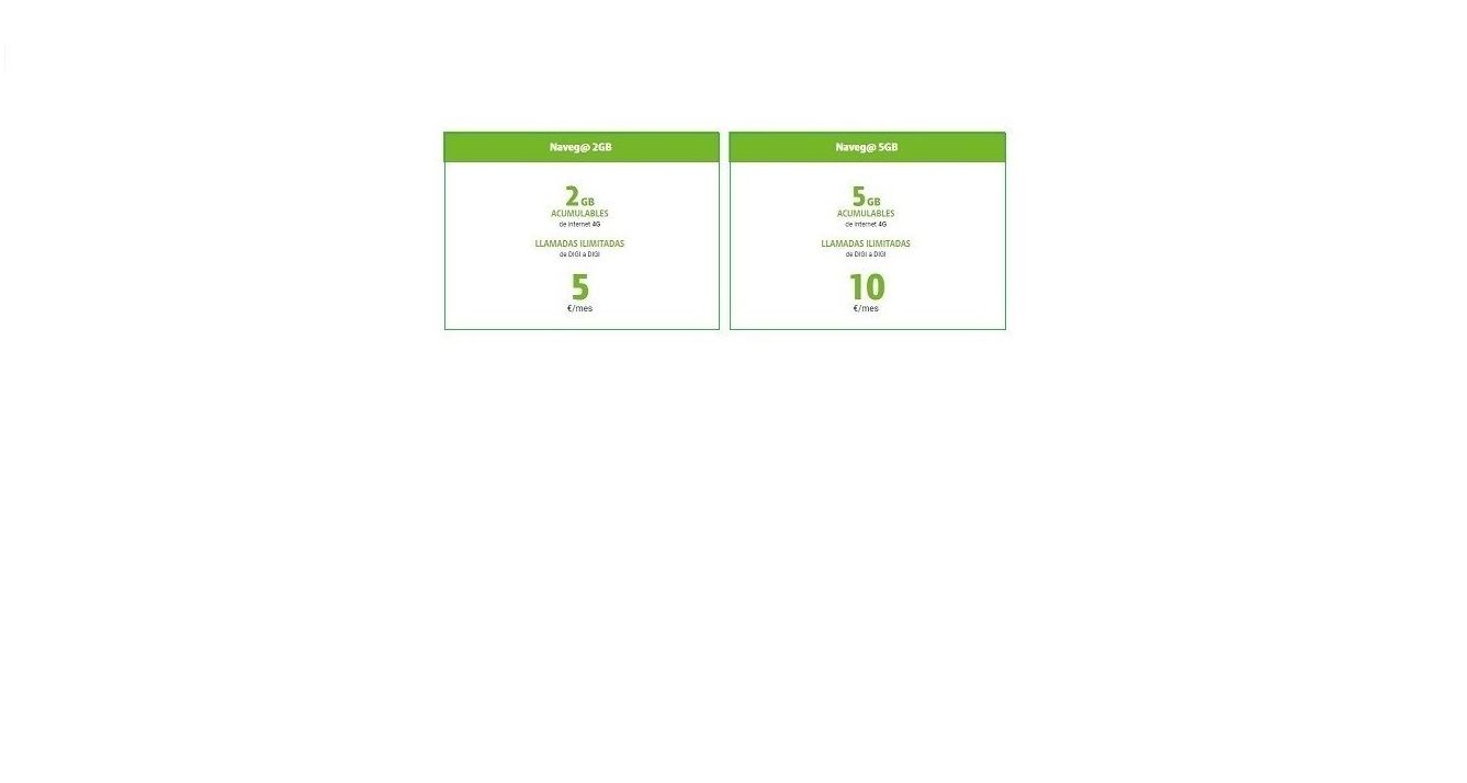 Tarifas móvil - DIGI NAVEG: Servicios de Informática Valdespartera Tarifas móvil - DIGI NAVEG: Servicios de Informática Valdespartera