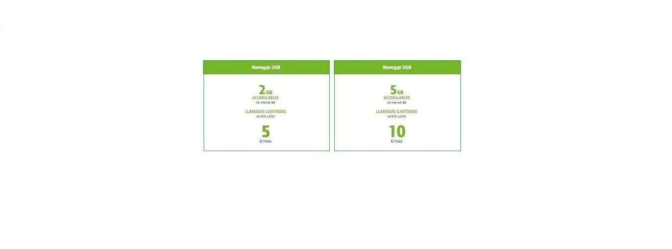Tarifas móvil - DIGI NAVEG: Servicios de Informática Valdespartera Tarifas móvil - DIGI NAVEG: Servicios de Informática Valdespartera
